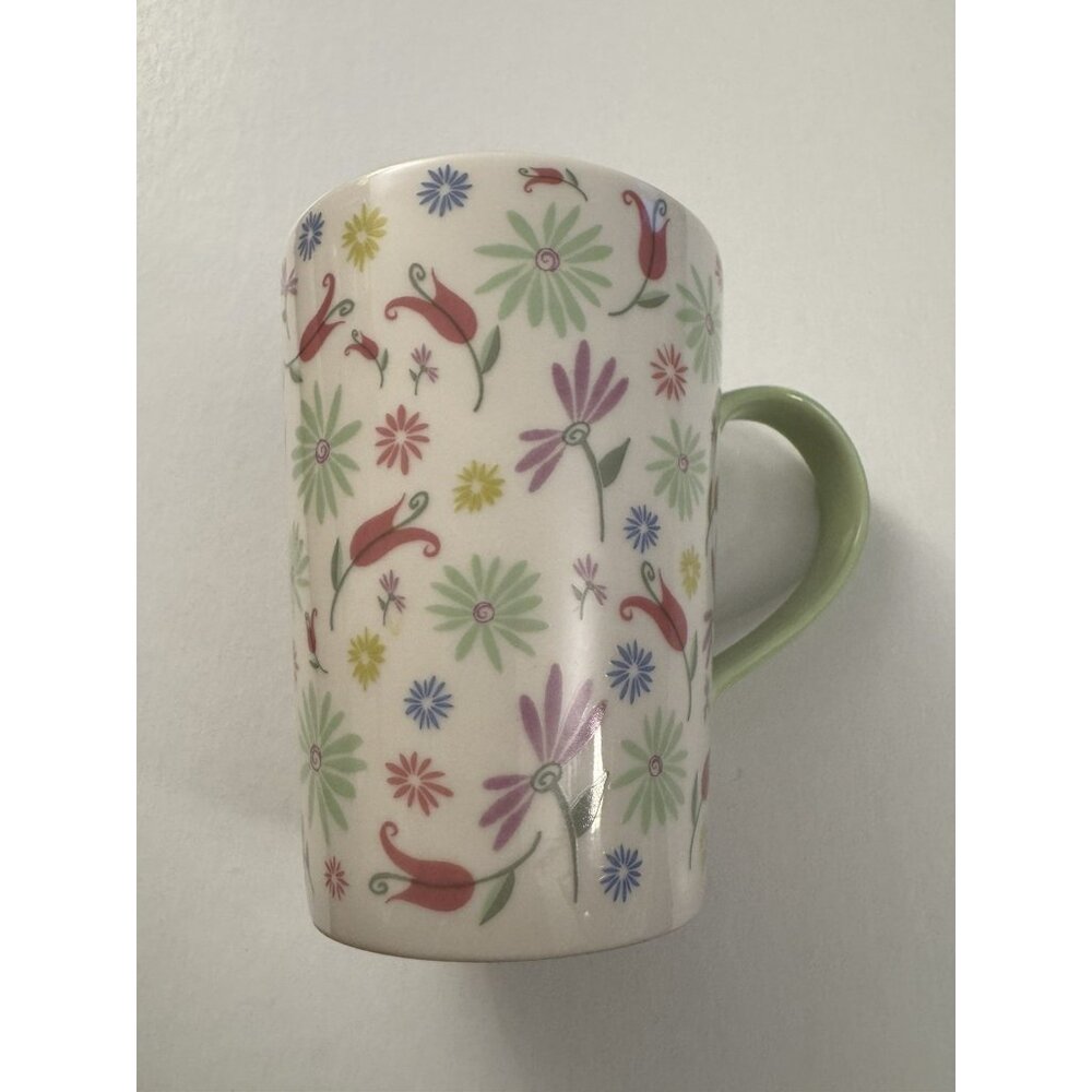 Starbucks Floral Daisy & Tulip Coffee Mug 2006 13 Fl. Oz W5